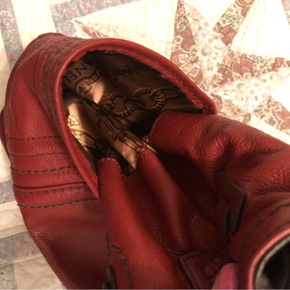 Tignanello Red Shoulder Bag - Picture 6 of 13